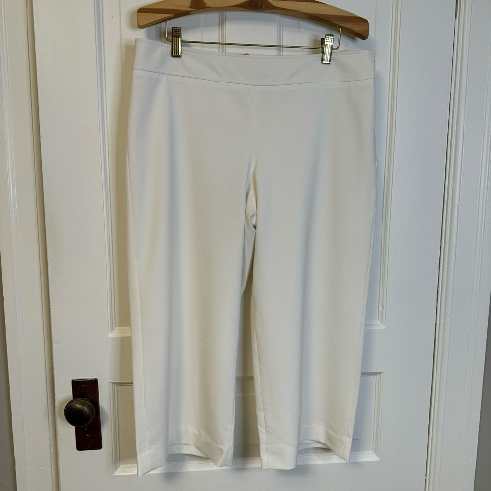 WHBM Wide Leg Cropped Pants